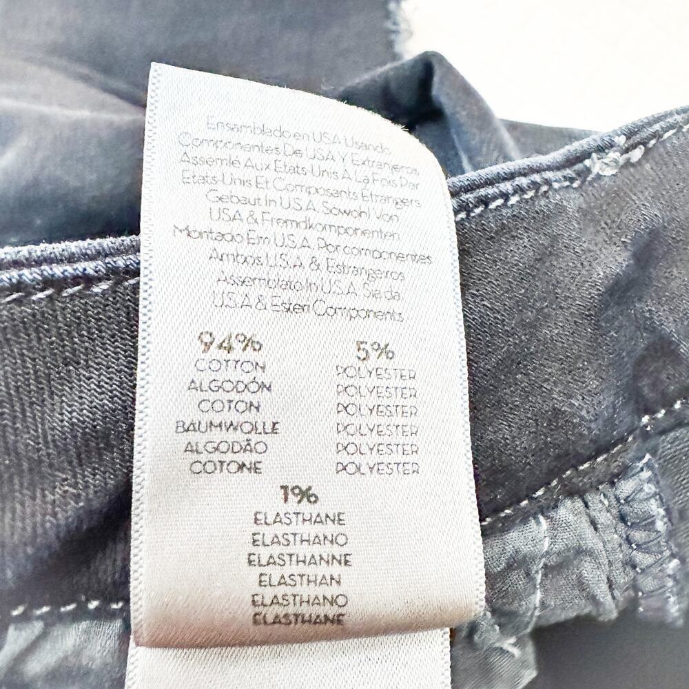 Mother High Waisted Looker Ankle Fray Last Call Dark Wash Denim Jeans Size 25 - Picture 8 of 11
